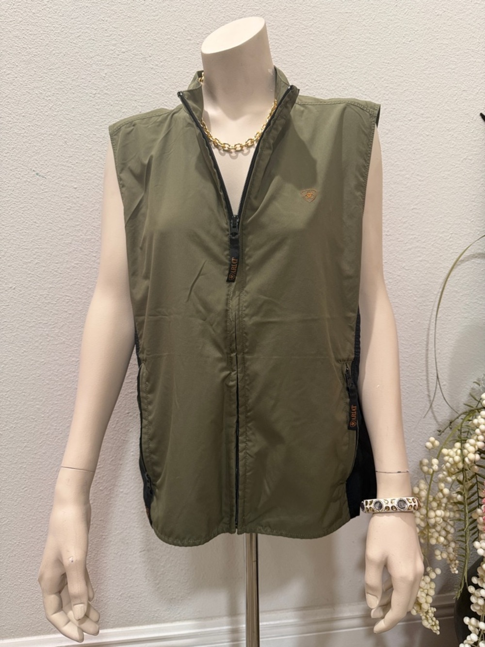 Ariat Olive Green Lightweight Shirt Jacket